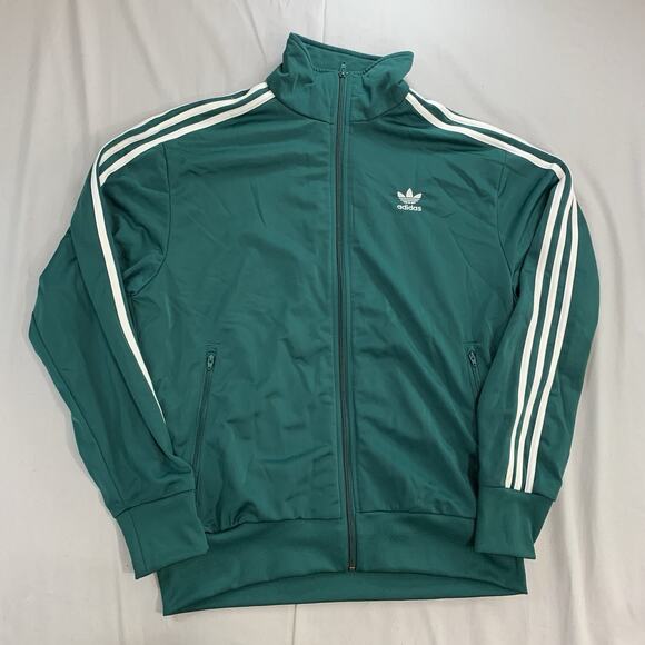 (Sold) Adidas Jacket Mens Size Large Green Originals Firebird Track Full Zip - Picture 1 of 10